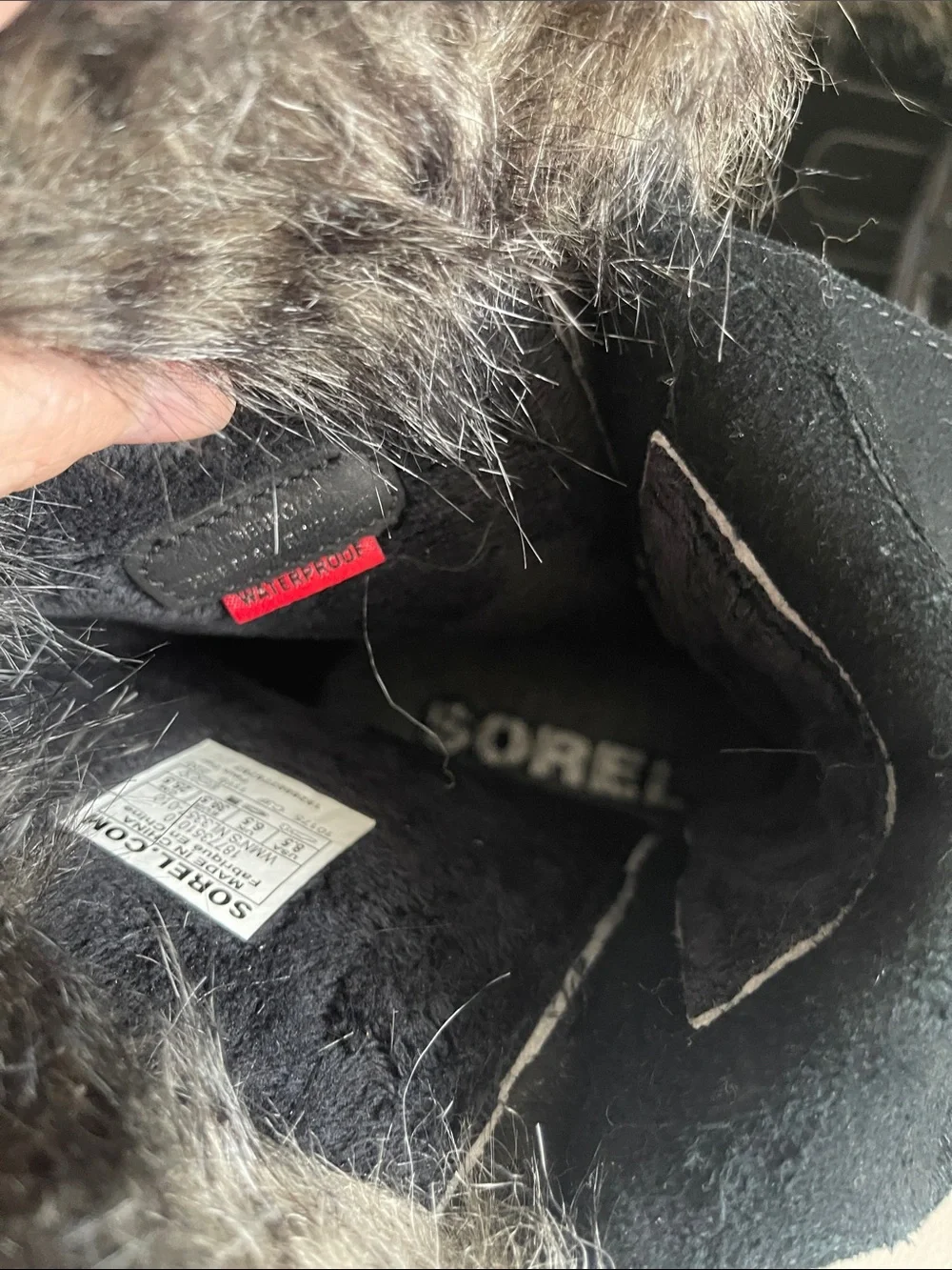 SOREL JOAN of Arctic Next Faux Fur Waterproof Snow Boots
